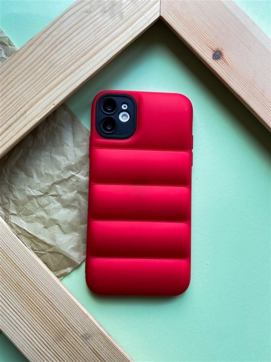 Kırmızı Puffer (iPhone12)